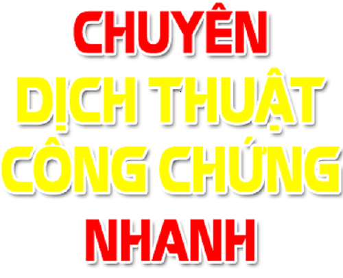 Chúng tôi chuyên dịch thuật và công chứng Congchungtainha.com