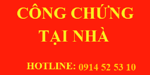 Congchungtainha.com nhận công chứng tại nhà