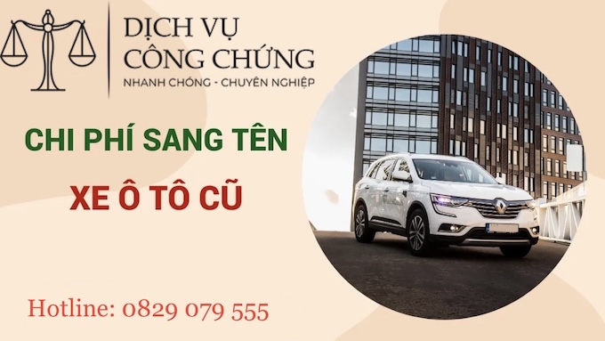 Congchungtainha hiện đang cung cấp các loại dịch vụ sang tên xe nào?