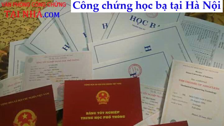 Công chứng học bạ là gì, làm thế nào để công chứng học bạ