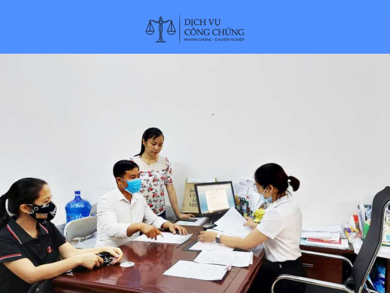 thủ tục công chứng