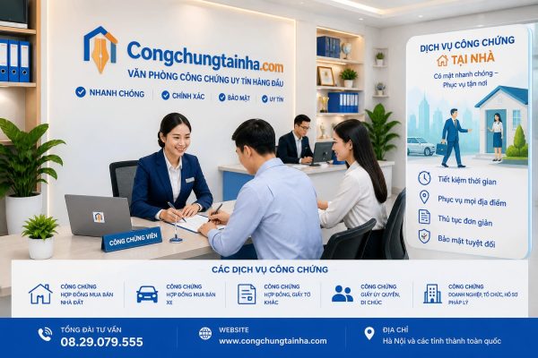 Dịch vụ công chứng